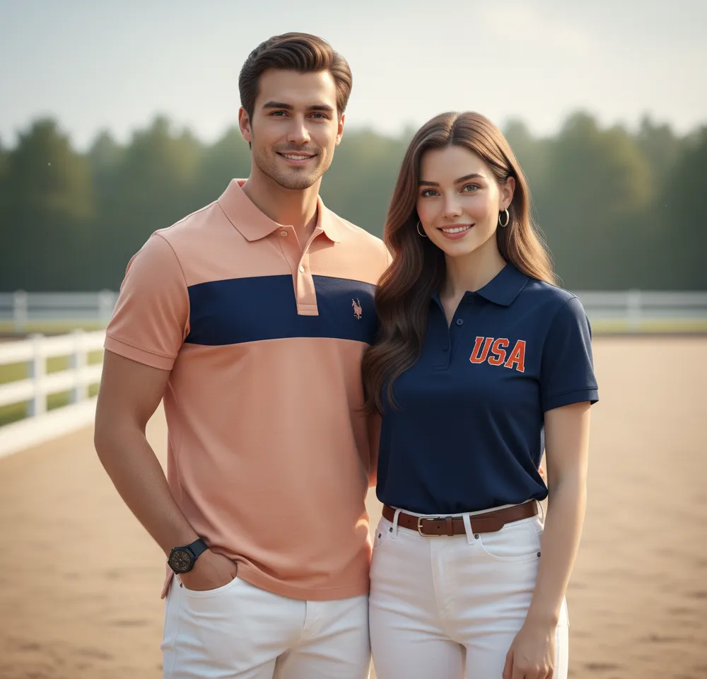 Polo Sports AI Couple Photo Template Polo Sports AI Couple Photo Template