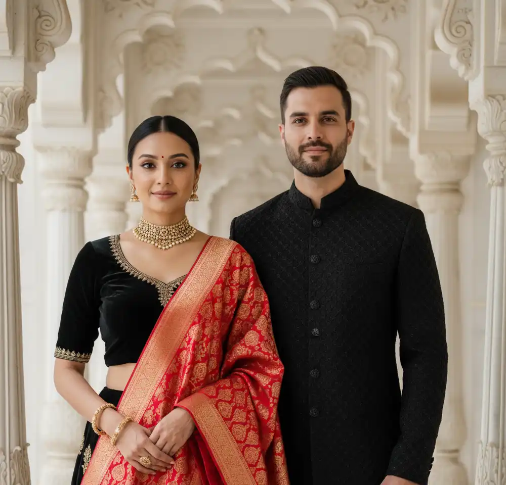 Regal Togetherness Marble AI Couple Photo Template Regal Togetherness Marble AI Couple Photo Template