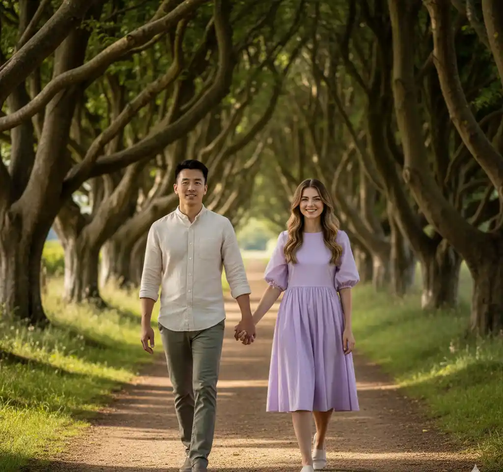 Ballymoney AI Couple Photo Template