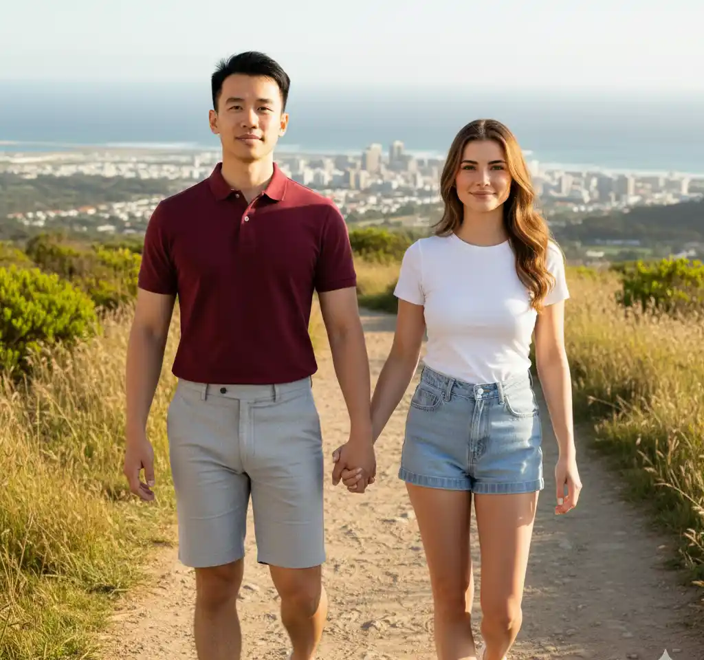 Signal Hill AI Couple Photo Template