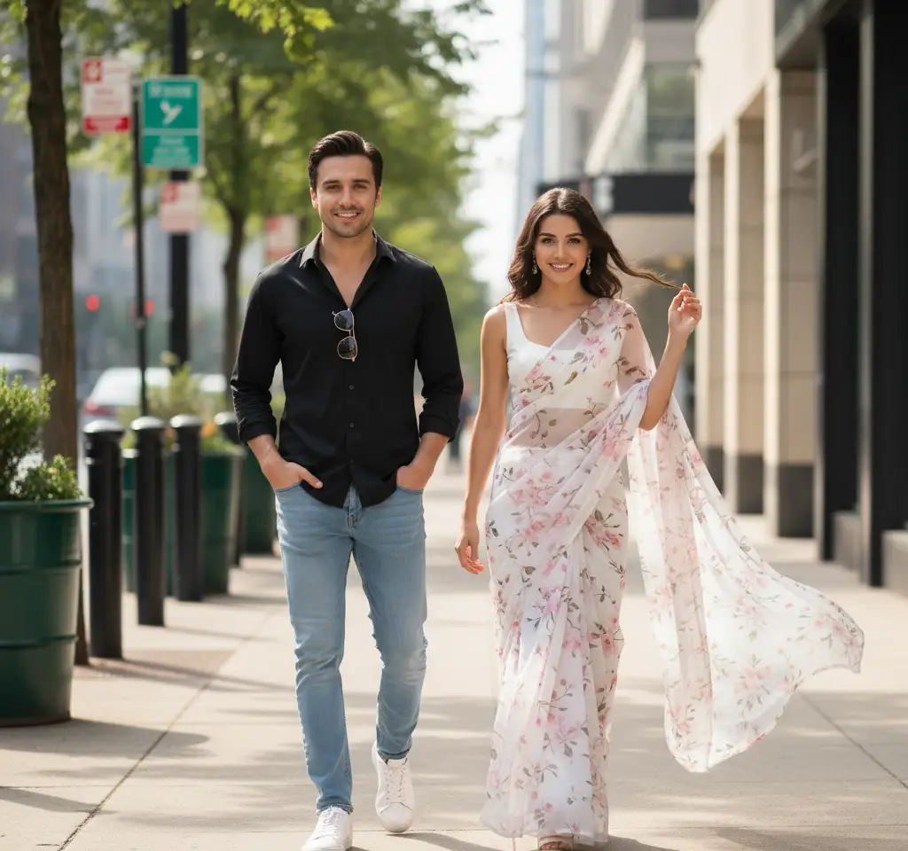 Street Walk — AI Couple Photo AI Urban & Street Style Photos Template