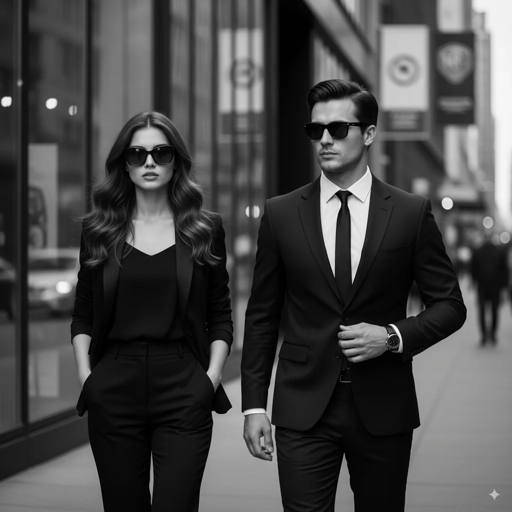 Walking Style Street — AI Couple Photo AI Urban & Street Style Photos Template