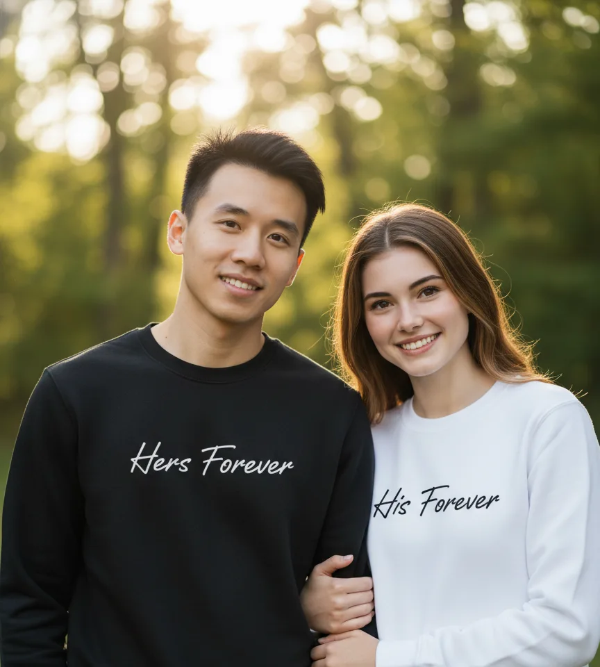 Promise Day AI Couple Photo Template