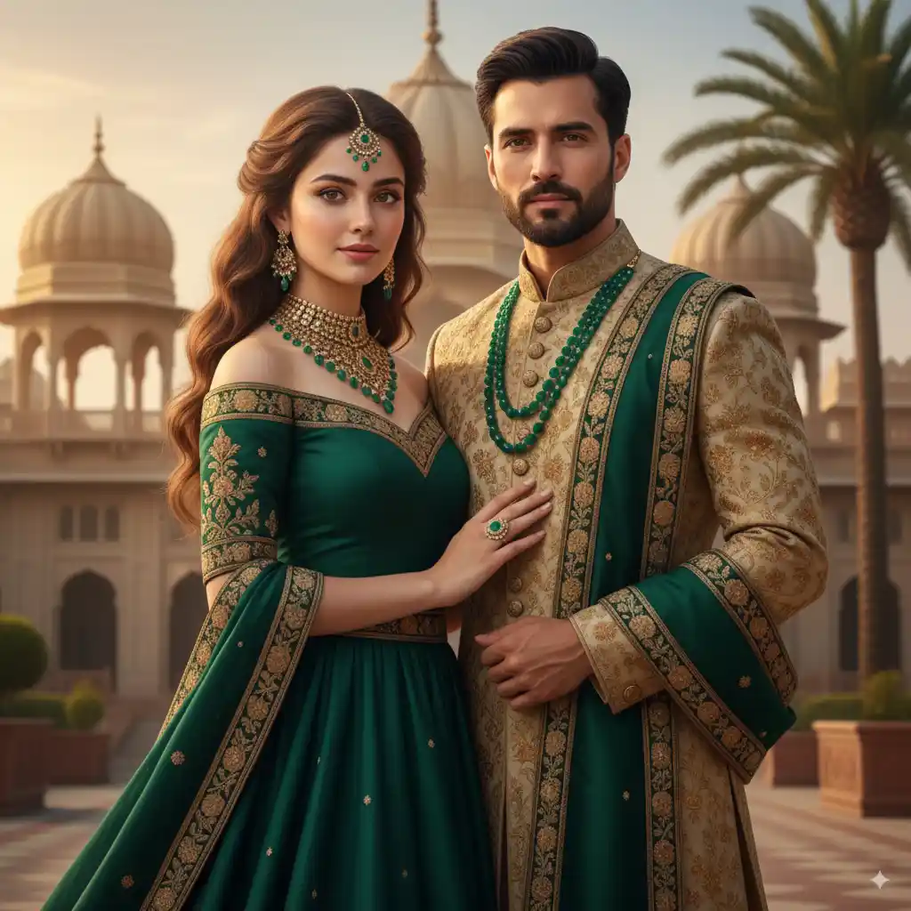 Afghanistan Wedding AI Couple Photo Template Afghanistan Wedding AI Couple Photo Template